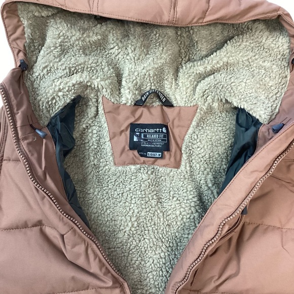 Carhartt Women’s Rain Defender Jacket Size XS Rose Pink NWOT - Picture 4 of 8